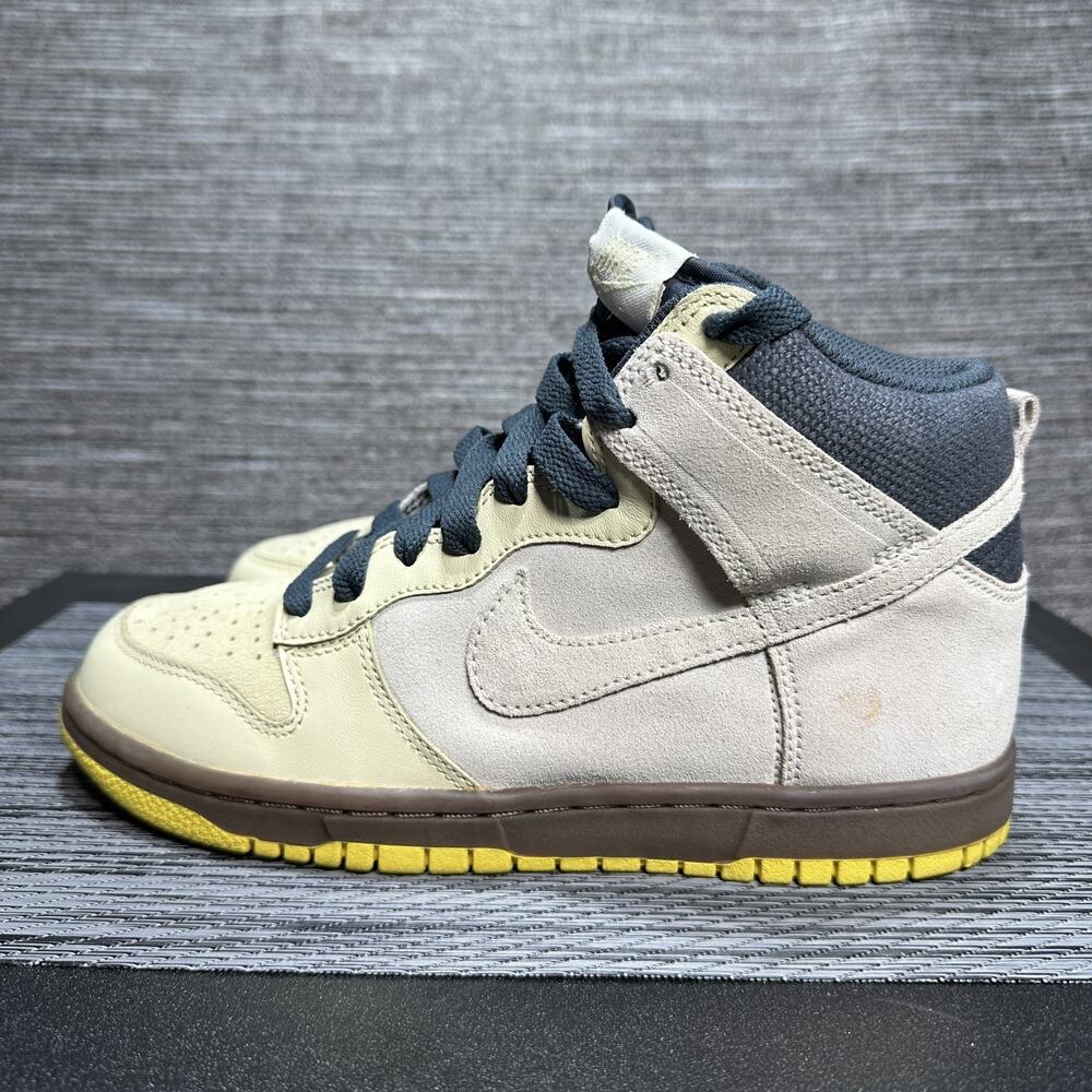 Nike Dunk High Shoes Alabaster Sail Classic Charcoal 325203-711 Women’s 7.5 RARE